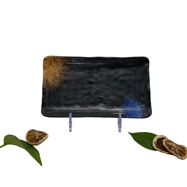 Restaurant Unique Japanese Melamine Dinnerware Galaxy Pattern CE