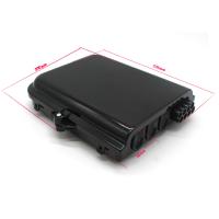 Double boîte IP65 FTTA FTTH de fermeture de fibre de la distribution 1x8 de câble d'interface de chambre
