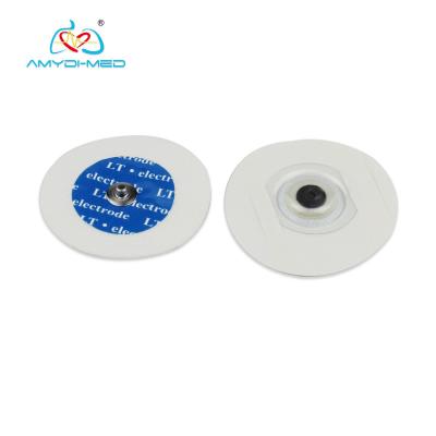 Adult Snap Disposable ECG Electrodes Pads Foam Backed For All ECG Workstations