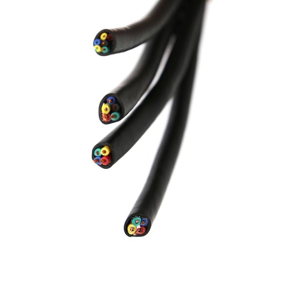 Electric Copper Wire Fire Rated Fibre Optic Cable , Fire Resistant Fiber Optic Cable Security System