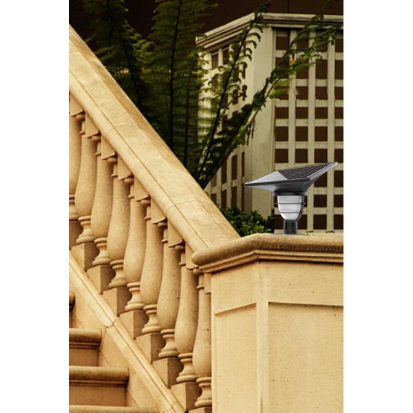 Outdoor IP65 Compound 3w Decorative Solar Powered Garden Street Lamps 3000-6000K