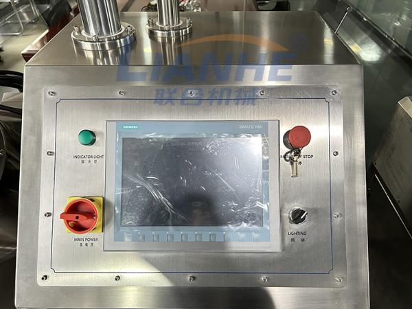 20 Liter PLC Control Hydraulic Lifting Vacuum Homogenizer Cream Mixer Machine