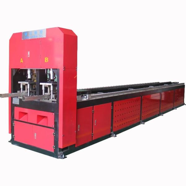 Red And Black Electric Self Punching Machine Punching Up To 4mm For Industrial