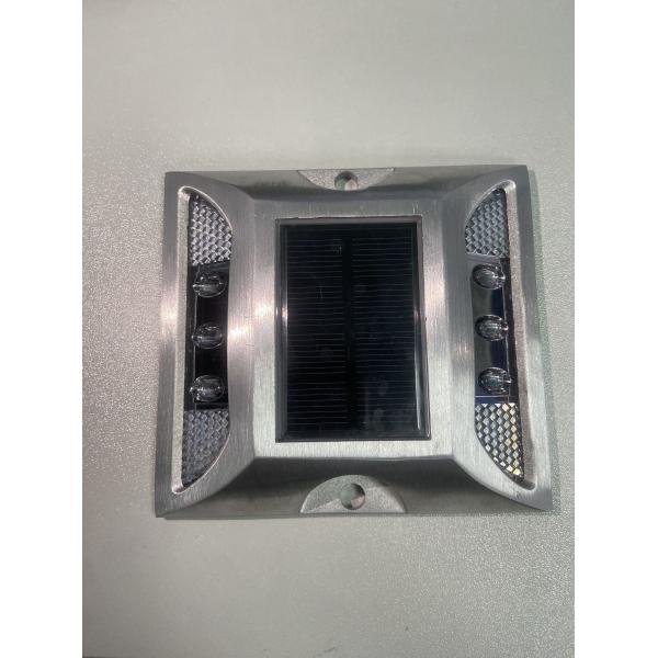 LED Light Source Solar Road Studs Aluminum Alloy PC IP68 Waterproof Safety