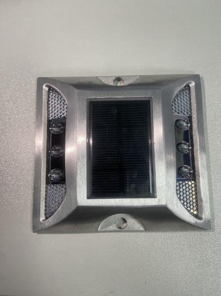 Aluminum Alloy PC Solar Road Reflectors Waterproof Markers in White Yellow Red Blue Green