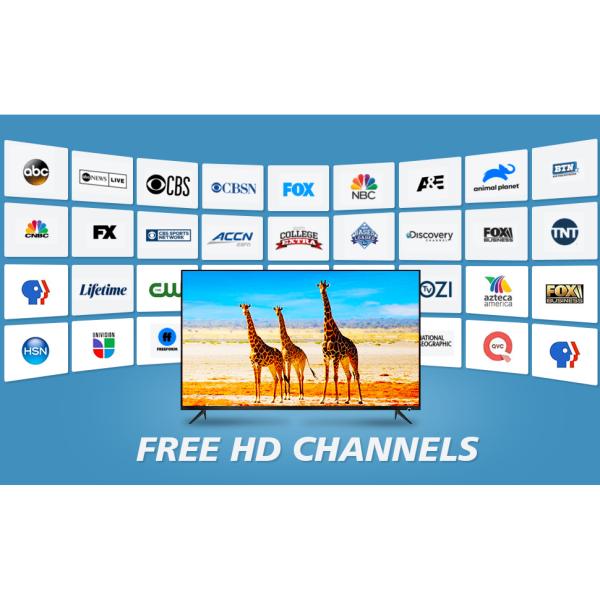 FCC REACH 150 Miles Range Digital HDTV Antenna Square Clock Type