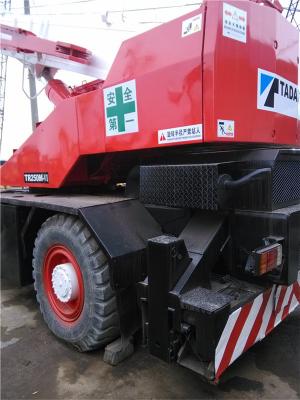 25T weight Used TADANO TR250M Rough Terrain Cran  with Original Paint