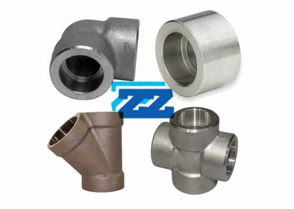 1 / 8 - 4 Inch Socket Weld Pipe Fittings Carbon Steel Material GB / T Standard
