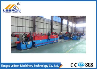 Red and blue color Door Frame Cold Roll Forming Machine 2018 New Design PLC Control Full Automatic made in china