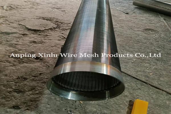 Point Welding Spiral Continuous Slot Wedge Wire Well Screen Tube for Groundwater/oil Pump