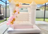 Décoration Mariage Extérieur Mini Videur Gonflable Saut Blanc Bounce House