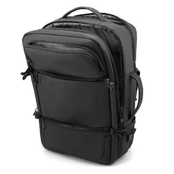 Mochila impermeable del ordenador portátil de los hombres con el puerto de la carga por USB