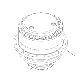 TQ 345d 349d Экскаватор, передвижной двигатель 2276044 2254504 2276045 2966217