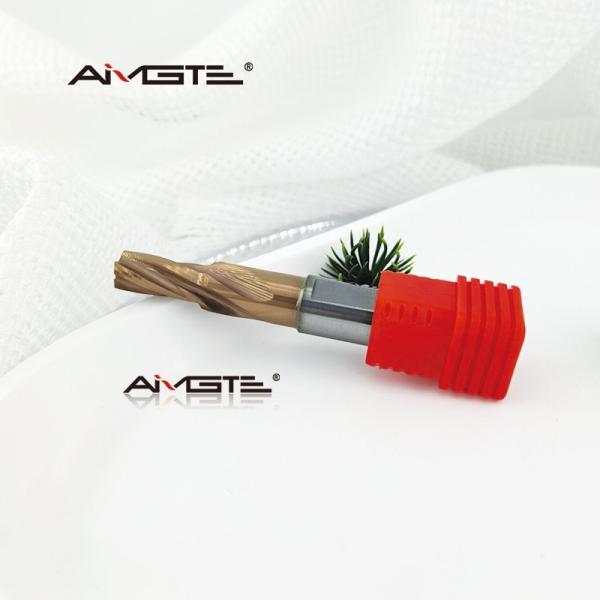 8.44mm 4 Flute Step Reamer with AlTiSiN Coating  Precision Carbide Step Drill for Hardened Steel Stainless  Alloys CNC Machining Tool