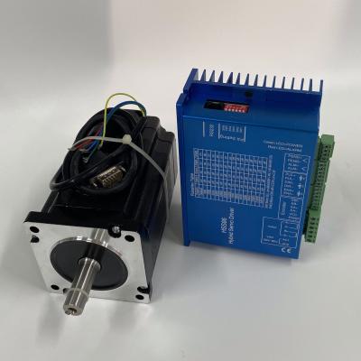 motorista servo híbrido deslizante híbrido rs232 do motor Hss86 de laço 1700ozin fechado do nema 34