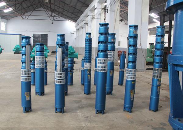 Pompes de puits profondes submersibles durables 10 po. de diamètre ISO9001 adapté aux besoins du client
