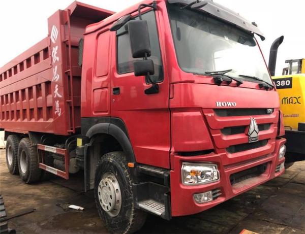 used dump truck sales HOWO brand dump truck with crane dump truck radiator for sale