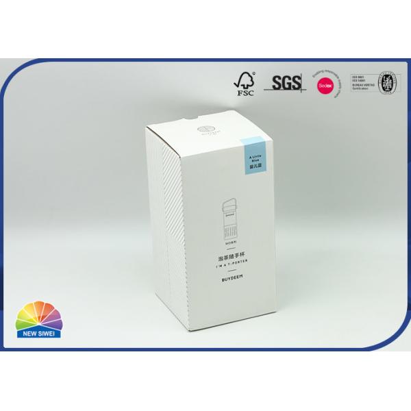 Напечатанная коробка бутылки чая конца вытачки гофрированной бумаги e каннелюру упаковывая