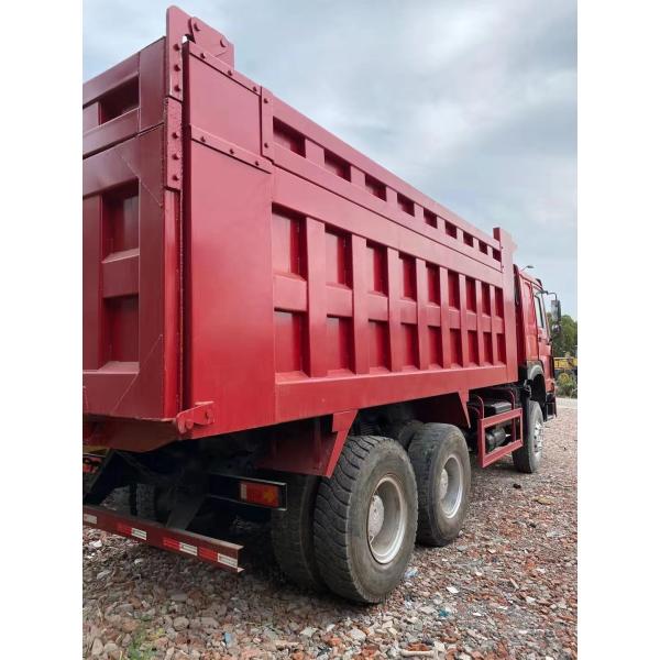 Hydraulic Cylinder Liyuan Used Dump Truck HOWO 375 in Original Paint from Japan