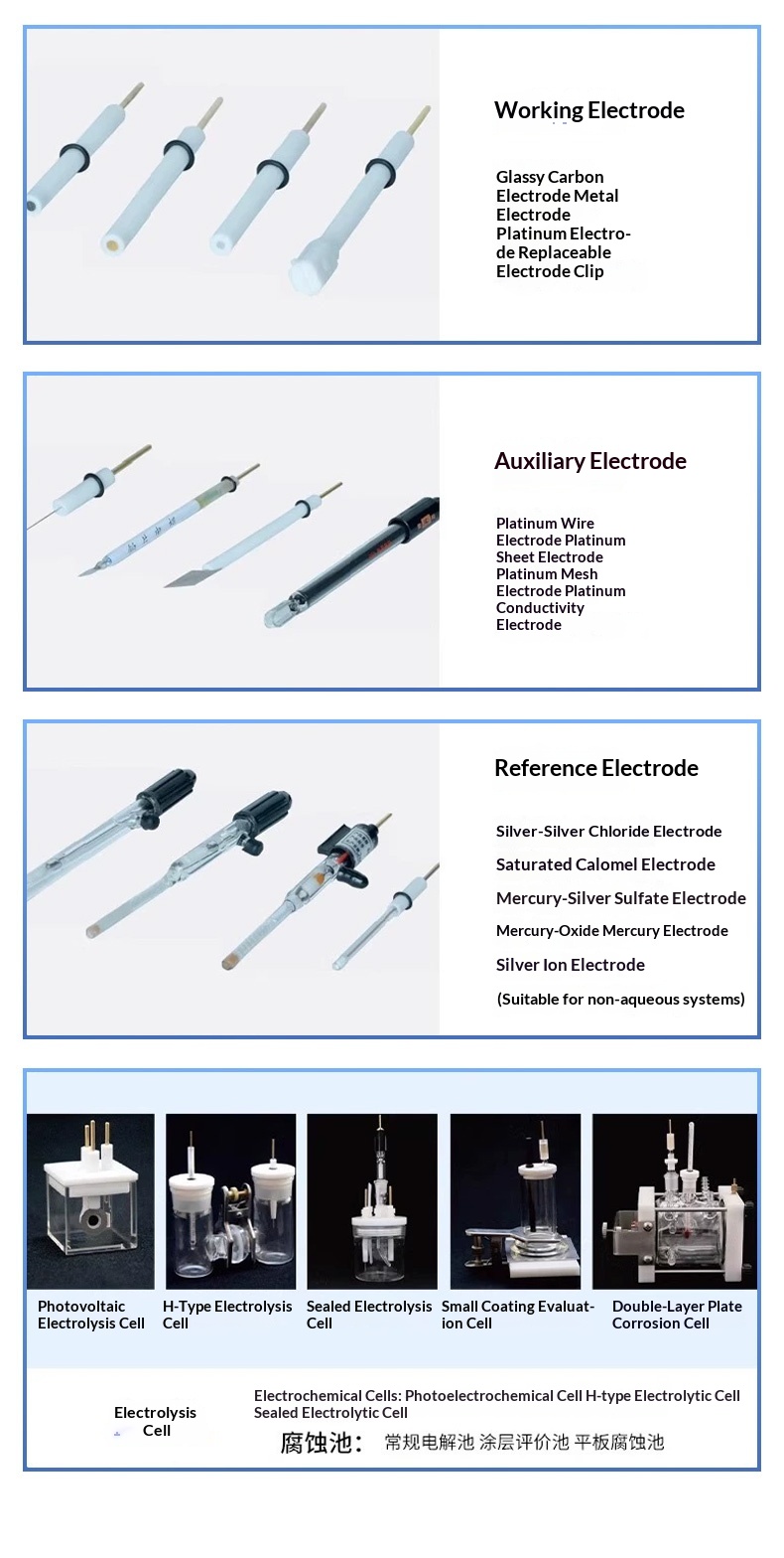 Battery Testing & Corrosion Research Electrochemical Workstation - Multi-Channel, EIS Impedance, High Accuracy