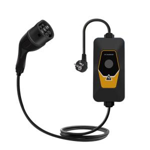 16A 3.5KW Smart Portable Ev Charger Type 1 / Type 2 / GBT Portable Ev Charger