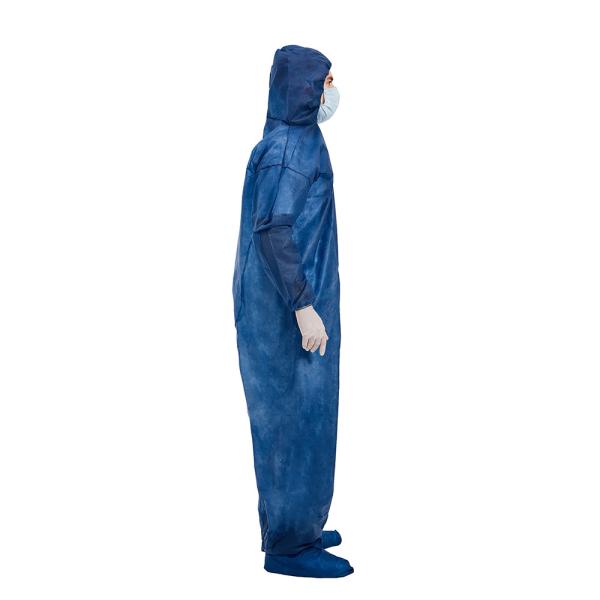 Bata protectora disponible 50gsm de la prenda impermeable para de laboratorio