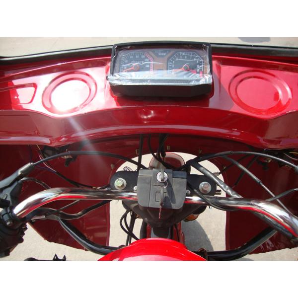 Luxury Loader Cargo Motor Tricycle , Three Wheel Cargo Motorcycle with Cabin