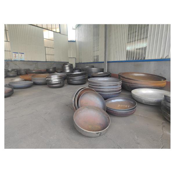 Support Customized Tank Caps and Dish Ends Carbon Steel End Cap Torispherical Heads