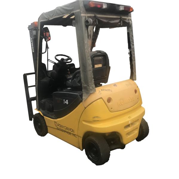 1.5Ton Used Electric Forklift Komatsu 14 Series for Indoor Environmentally Strict Environments 2020 Model