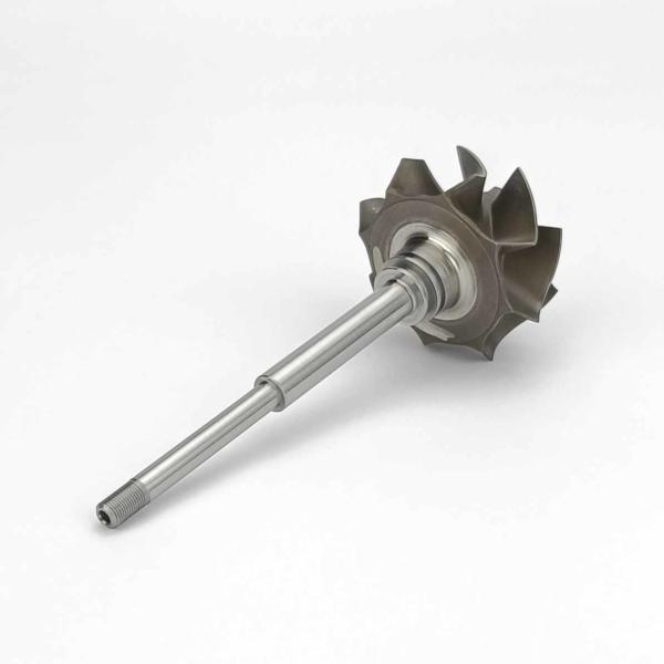 MS-TECH Turbo RHF4 Turbine Wheel Shaft 8973311850 8973311851 Fit Turbos  Ind 44.4mm Exd 37.67mm Blades 8