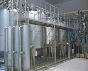 Systèmes en place propres séparés de la structure 3000L/H CIP