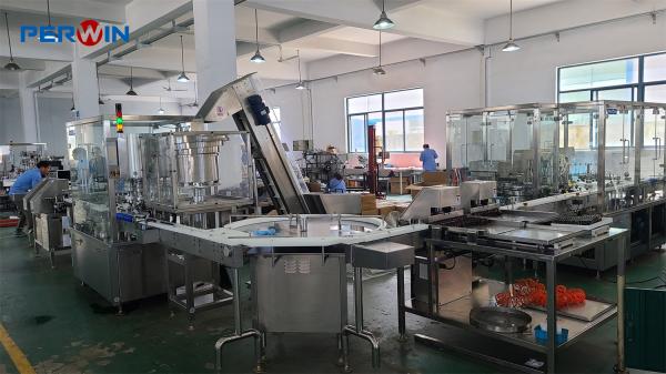 Tailored Vial Filling Machine 10 Sets Of Plunger Pump Measurement for Your Application