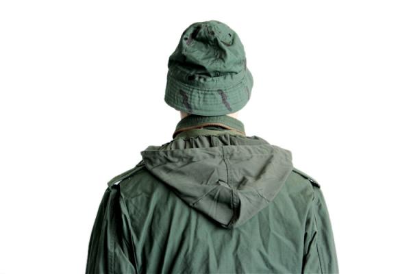Men's Alpha M65 Military Jacket Army Green Waterproof Hooded