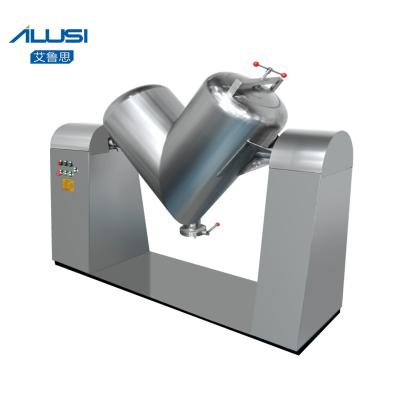10L 20L 30L Small Capacity V Cone Detergent Mixer and Blender Dry Powder Mixing Machine