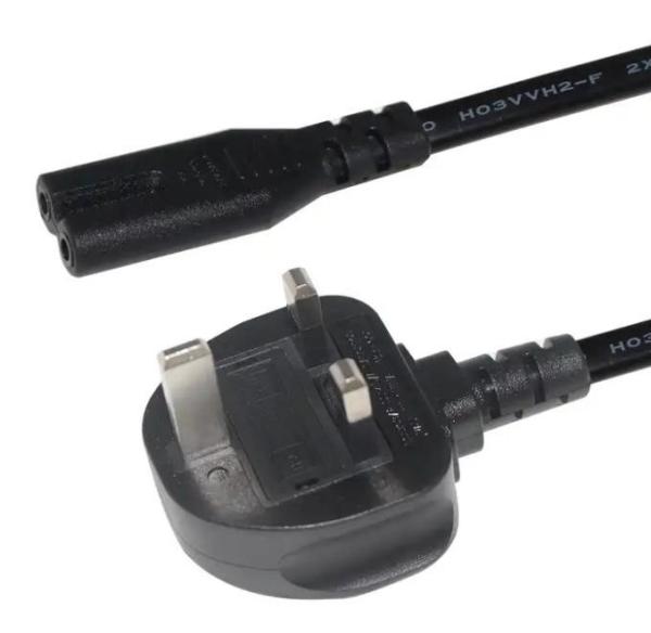 IEC UK AC Power Cords 1.5M 3 Prong Plug Mains Lead Cable 5Ft