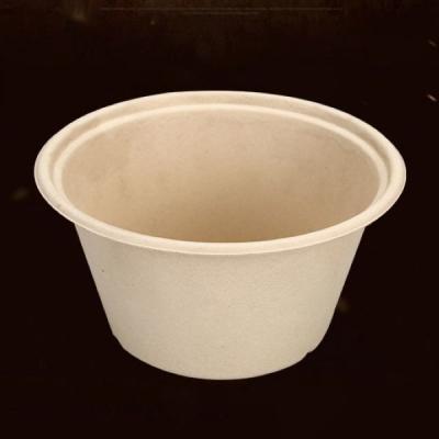 Anti copos biodegradáveis Compostable do alimento do bagaço do óleo 350ml