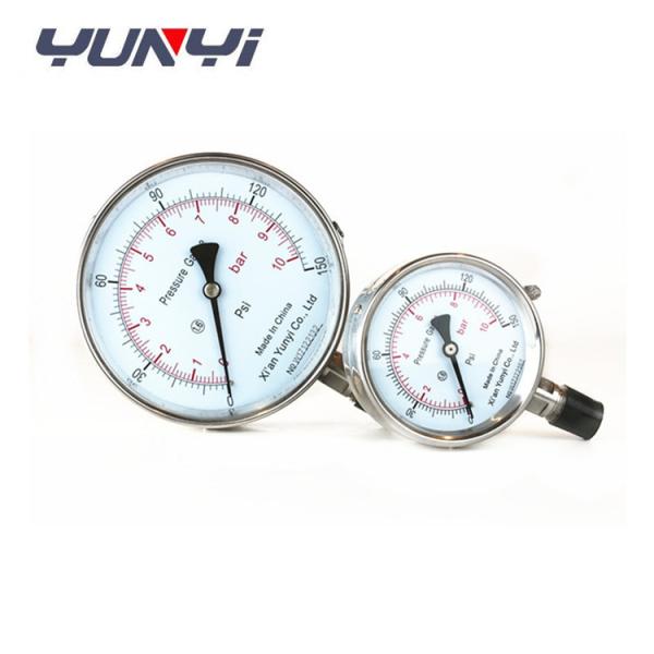 Stainless Steel 316L Air Pressure Gauge Industrial Digital Display Pressure Meter