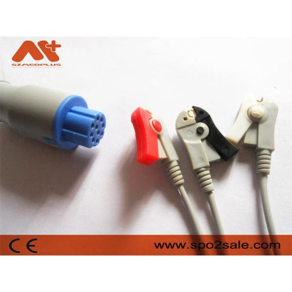 Artema S&W Athena Diascope ECG Patient Cable 3 Lead Clip Direct Connect