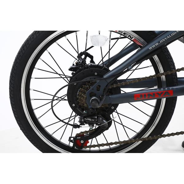 Lightweight and Portable Electric City Bicycle with High Capacity Battery Foldable