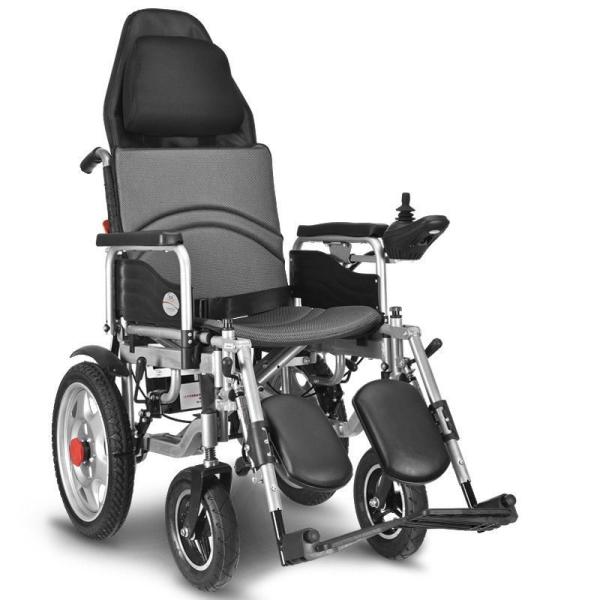 Lightweight Electric Wheel Chair Aluminium Alloy Electric Mobility Wheelchair With Powerful Range