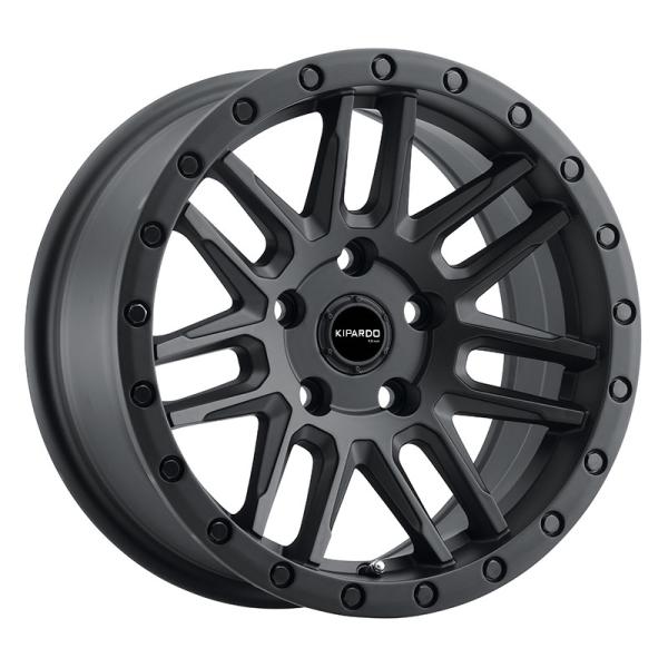 Offroad SUV  BLACK RHINO  4X4 6x139.7 Wheel Rim mirror cut finishing