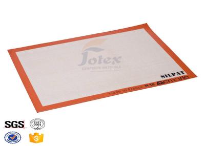 Do silicone ISO9001 biscoitos da fonte da esteira 0.8Mm Thickeness do cozimento da vara não