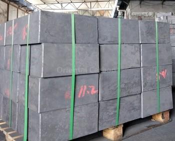 High purity graphite block low grade medium grain graphite electrode blocks