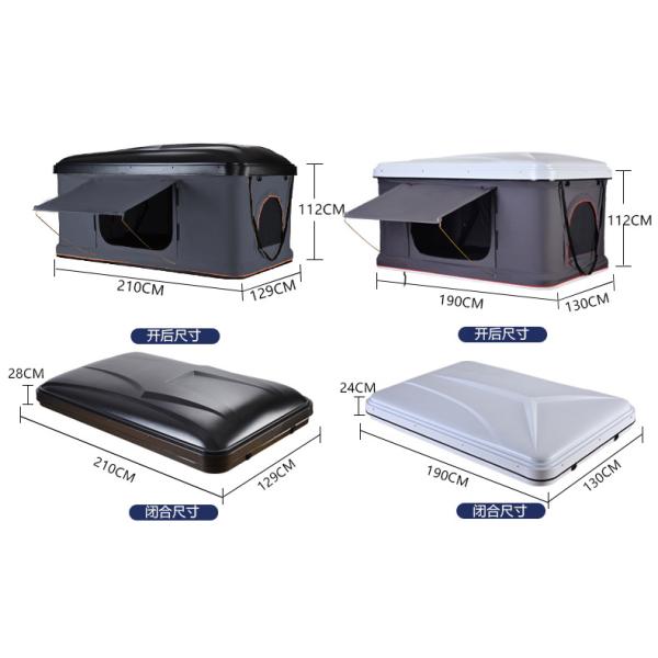 Полюс Алюминий Нержавеющая сталь Твердая крыша палатка для кемпинга путешествия подходит для всех автомобилей