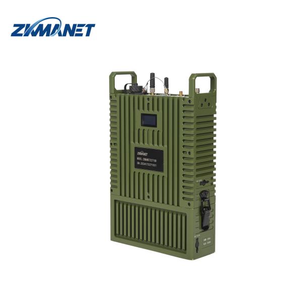 Customizable High Power 1.4GHz 2T2R IP MESH Manpack Base Station Long Range Transmission