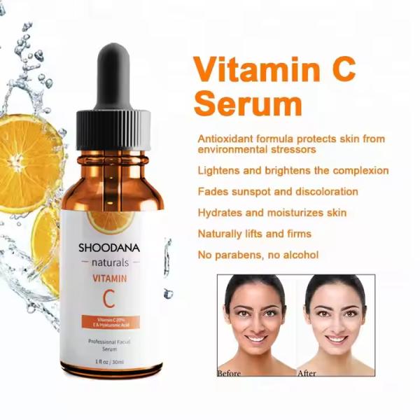 Whitening Facial Serum Skin Care Anti Wrinkle Moisturizing Vitamin C Serum For Face