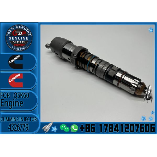 For  Truck Spare Parts QSK45 QSK60 Injector 4326779 4088427 for Diesel-Fueled Vehicles