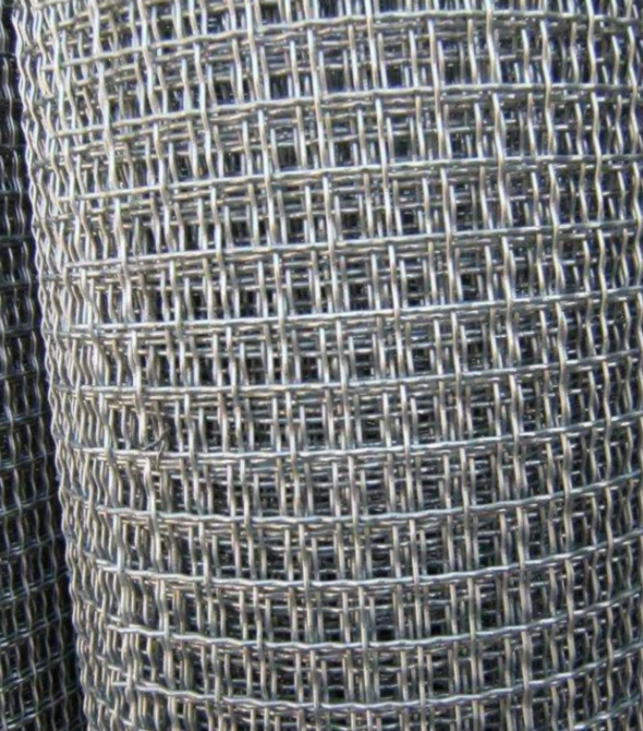 Heat Resistant Corrosion Resistance High Temperature Crimped Wire Mesh Woven Metal Screen