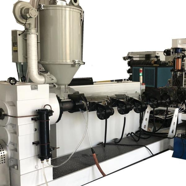 Pipe Extruder Full Intermeshing Engagement System PP PE ABS Sheet/Board Making Machine