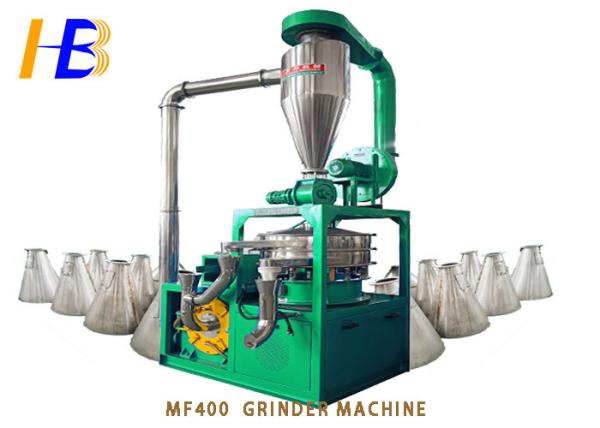 PET / PP Scraps Plastic Pulverizer Machine With Winding Reclaiming Equipment